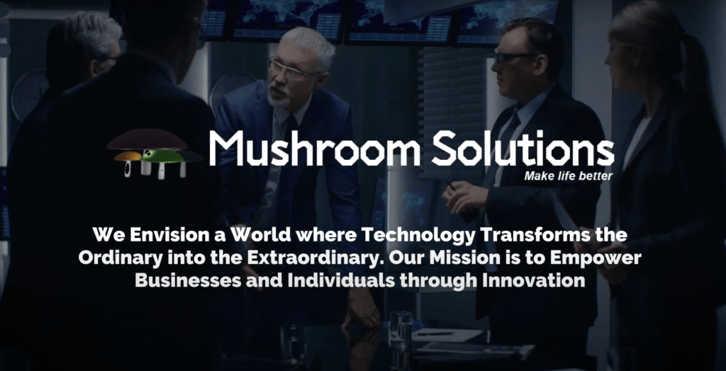 Contact us with mushroom solutions to schedule a demo