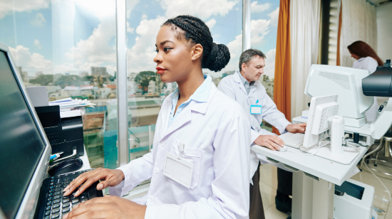 Empower participants to report their own data, such as symptoms and quality of life, via mobile devices or web platforms.