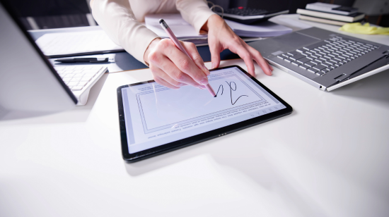 Enable secure, legally binding electronic signatures for faster document approvals and streamlined workflows.