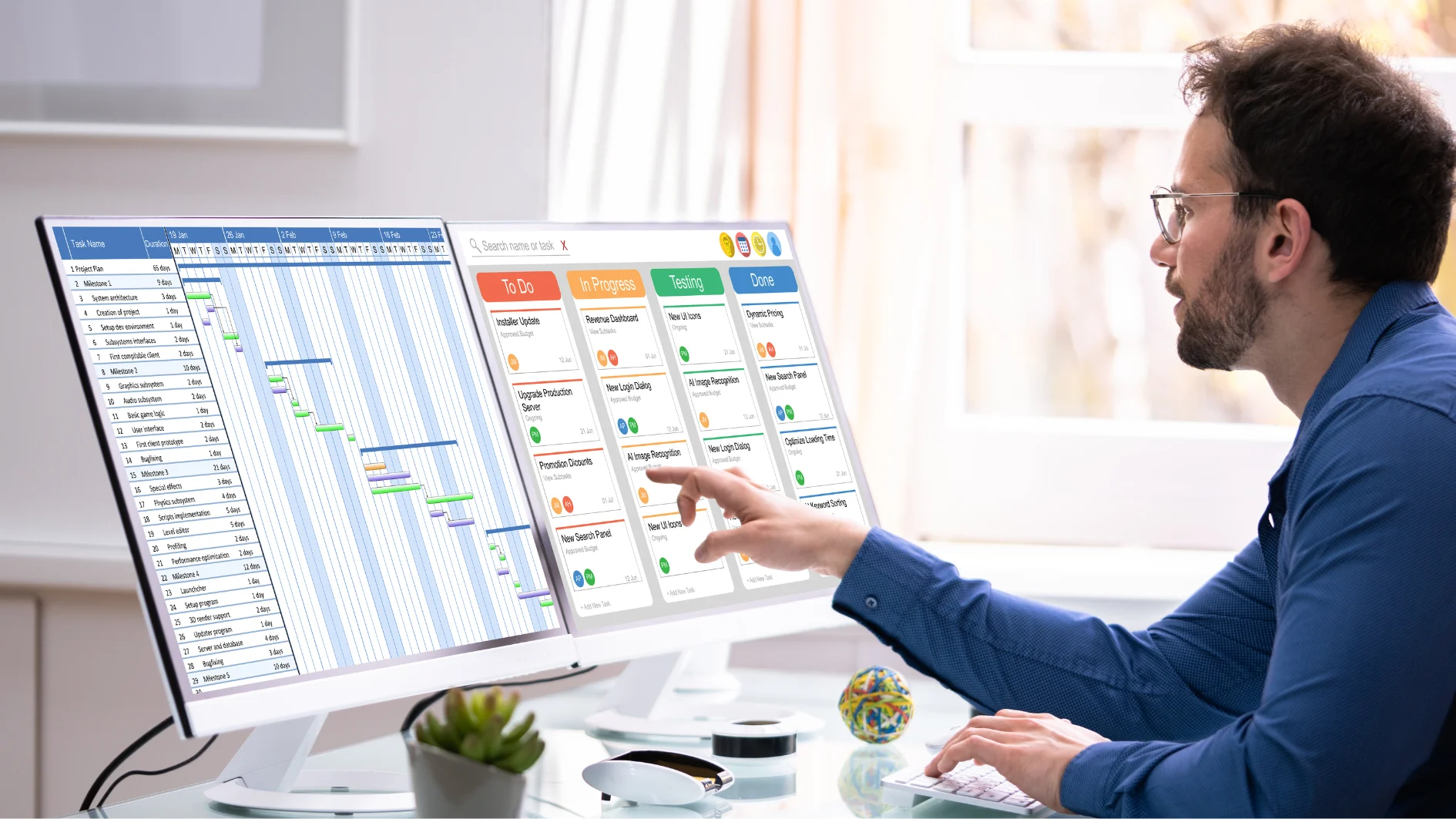 Virtual Visits & Online Scheduling