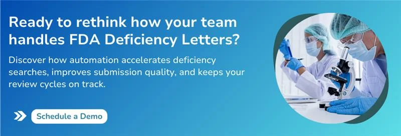 FDA Deficiency